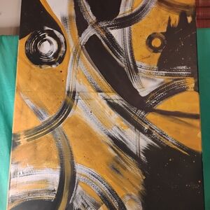 Abstract Wall Canvas Painting Art